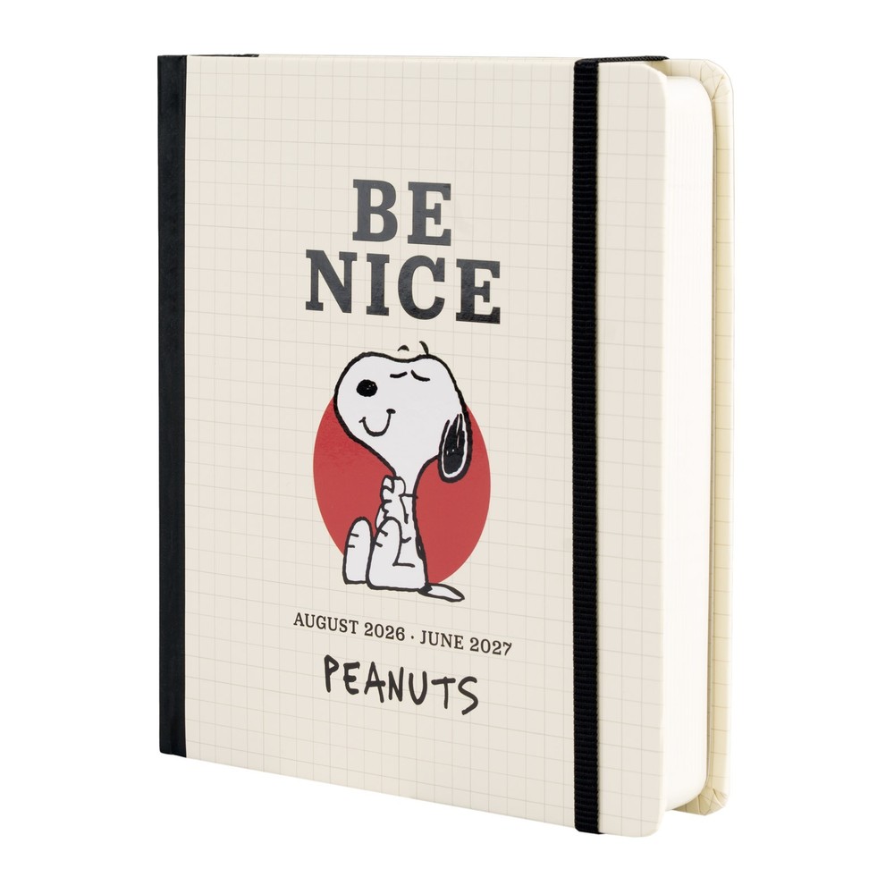 Grupo Erik Snoopy - 2026/2027 Day Per Page M Casebound 11 Months Academic Schulplaner - Mehrfarben